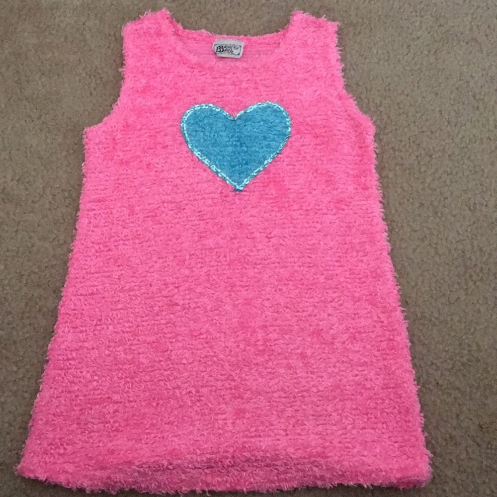 Pink girls coverup